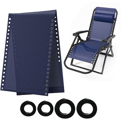 OEM Sillón Plegable De Tejido De Malla Teslin Con Accesorios, Tejido Reforzado, 43 Cm, Azul Marino + Cuerda. OEM Sillón Plegable De Tejido De Malla Teslin Con Accesorios, Tejido Reforzado, 43 Cm, Azul Marino + Cuerda.