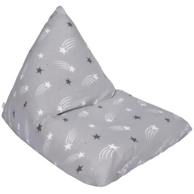 Infantil Interior Silla Puff De Pera Con Respaldo Para Salon Sillón Puf Gamer Pirámide Para Niños Con Relleno - Estrellas Fugaces - Ready Steady Bed Infantil Interior Silla Puff De Pera Con Respaldo Para Salon Sillón Puf Gamer Pirámide Para Niños Con Relleno - Estrellas Fugaces - Ready Steady Bed