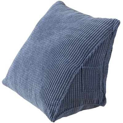 OEM Cojín De Lectura Triangular Con Bolsillo Con Cremallera, Pequeño Cojín De Apoyo Para La Espalda Para Sofá, Oficina, Hogar Y Cama, Azul. OEM Cojín De Lectura Triangular Con Bolsillo Con Cremallera, Pequeño Cojín De Apoyo Para La Espalda Para Sofá, Oficina, Hogar Y Cama, Azul.