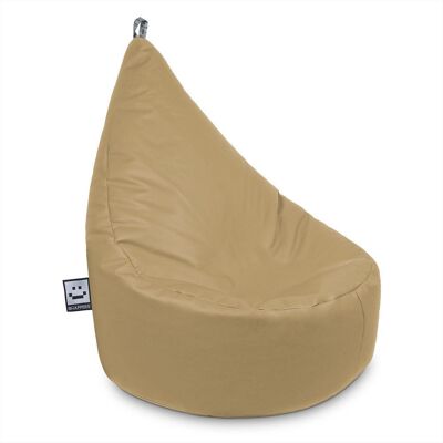 Happers - Puff Butaca Polipiel Beige Infantil Happers - Puff Butaca Polipiel Beige Infantil