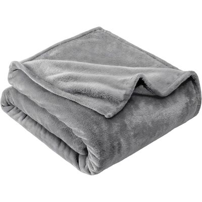 OEM Manta De Franela Gris De 220×240 Cm, Suave Y Cómoda, Ideal Para Sofá, Cama Y Sala De Estar. OEM Manta De Franela Gris De 220×240 Cm, Suave Y Cómoda, Ideal Para Sofá, Cama Y Sala De Estar.