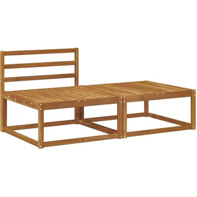 Unidades De Sofá Seccional 2 Pieza Natural Vidaxl Unidades De Sofá Seccional 2 Pieza Natural Vidaxl