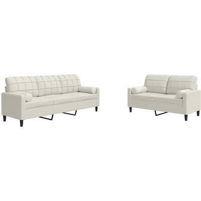 Conjunto de Sofás de Terciopelo 2 Piezas vidaXL - Sofá set Conjunto de Sofás de Terciopelo 2 Piezas vidaXL - Sofá set