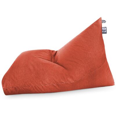 HAPPERS Puff Pirámide Naylim Mate Para Exterior Naranja Xl Naranja HAPPERS Puff Pirámide Naylim Mate Para Exterior Naranja Xl Naranja