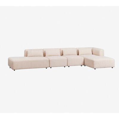 Sklum - Fogler - 4-piece derecha chaise longue con diván - Sofa Sklum - Fogler - 4-piece derecha chaise longue con diván - Sofa