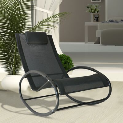 PZCC Silla Mecedora Outsunny De Acero Con Reposacabezas, Resistente A La Intemperie, Soporta Hasta 120 Kg, Silla De Descanso, Mecedora Para Sala De Estar, Jardín, Césped, Balcón, Gris. PZCC Silla Mecedora Outsunny De Acero Con Reposacabezas, Resistente A La Intemperie, Soporta Hasta 120 Kg, Silla De Descanso, Mecedora Para Sala De Estar, Jardín, Césped, Balcón, Gris.