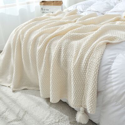 OEM Manta De Lana Suave Tejida Con Pompón, Estilo Bohemio, Manta Acogedora, Manta Para Sofá, Cama, Sillón, Rosa Oscuro, 130 X 200 Cm OEM Manta De Lana Suave Tejida Con Pompón, Estilo Bohemio, Manta Acogedora, Manta Para Sofá, Cama, Sillón, Rosa Oscuro, 130 X 200 Cm