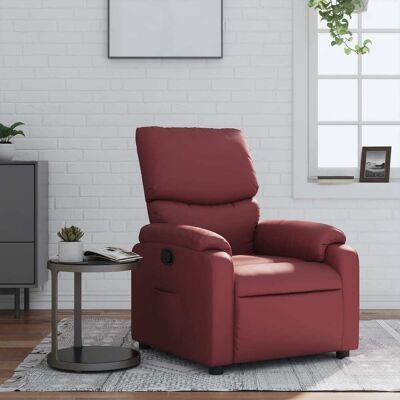 Maisonchic Sillón Reclinable - Rojo Vino - Sillón Maisonchic Sillón Reclinable - Rojo Vino - Sillón
