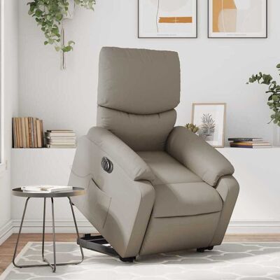 Sillón de Masaje Eléctrico Reclinable vidaXL - Capuchino - Ajustable y Asistencia para Levantarse Sillón de Masaje Eléctrico Reclinable vidaXL - Capuchino - Ajustable y Asistencia para Levantarse