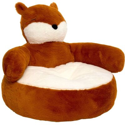 Sillón Infantil Zafa Con Diseño De Zorro, 45 Cm De Altura, Color Naranja - Atmosphera Créateur D'Intérieur Sillón Infantil Zafa Con Diseño De Zorro, 45 Cm De Altura, Color Naranja - Atmosphera Créateur D'Intérieur
