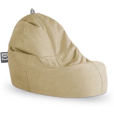 HAPPERS Puff Lounge Para Exterior O Interior Patagonia Beige Beige HAPPERS Puff Lounge Para Exterior O Interior Patagonia Beige Beige