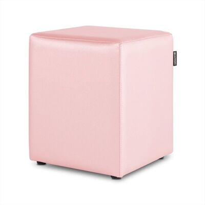 Happers - Puff Cubo Polipiel Rosa 1 unidad - Muebles Happers - Puff Cubo Polipiel Rosa 1 unidad - Muebles