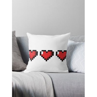 OEM Funda De Almohada, Funda De Cojín O Funda De Sofá Aivo Con Estampado De Corazones De Minecraft (doble Cara) OEM Funda De Almohada, Funda De Cojín O Funda De Sofá Aivo Con Estampado De Corazones De Minecraft (doble Cara)