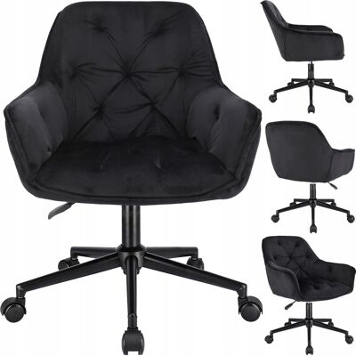OEM Sillón Largo Negro Sobre Base Negra. OEM Sillón Largo Negro Sobre Base Negra.