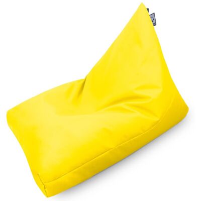 Happers - Puff Pirámide Polipiel Indoor Amarillo Xl Happers - Puff Pirámide Polipiel Indoor Amarillo Xl