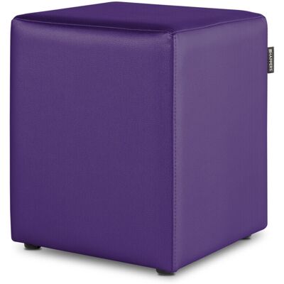 Happers - Puff Cubo Polipiel Lila 1 Unidad Lila Happers - Puff Cubo Polipiel Lila 1 Unidad Lila