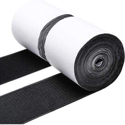 OEM Cinta De Velcro Resistente, 10 Cm X 500 Cm, Adhesiva, Antideslizante, De Doble Cara, Para Cojines De Sofá, Color Negro. OEM Cinta De Velcro Resistente, 10 Cm X 500 Cm, Adhesiva, Antideslizante, De Doble Cara, Para Cojines De Sofá, Color Negro.