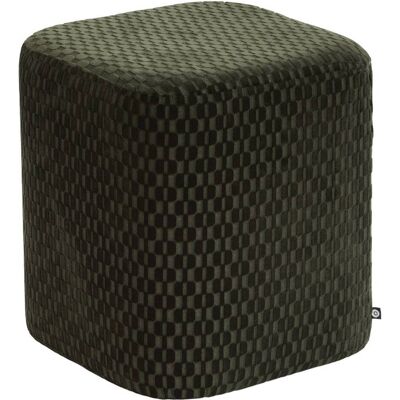 Puf Selia Cuadrado, 35 X 35 Cm, Verde - Atmosphera Créateur D'Intérieur Puf Selia Cuadrado, 35 X 35 Cm, Verde - Atmosphera Créateur D'Intérieur