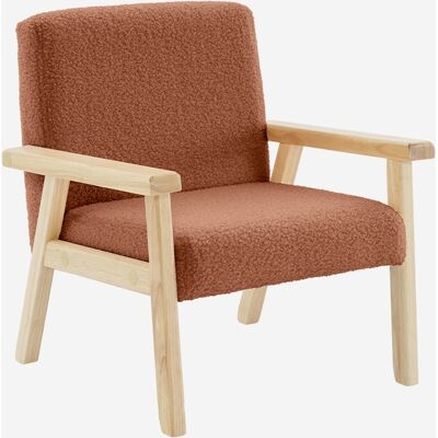 SWEEEK Sillón Infantil Estilo Escandinavo De Madera De Hevea SWEEEK Sillón Infantil Estilo Escandinavo De Madera De Hevea