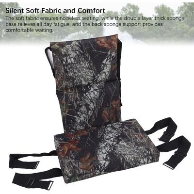 OEM Asiento De Repuesto Para Puesto De Tiro: Cojín Ajustable Y Plegable De Tela Oxford 600d Para Camping (estilo Camuflaje, 1 Pieza). OEM Asiento De Repuesto Para Puesto De Tiro: Cojín Ajustable Y Plegable De Tela Oxford 600d Para Camping (estilo Camuflaje, 1 Pieza).