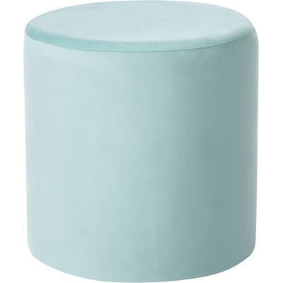 Beliani - Puf Reposapiés Otomana De Terciopelo Verde Menta Moderno Sala De Estar Dormitorio Lovett Beliani - Puf Reposapiés Otomana De Terciopelo Verde Menta Moderno Sala De Estar Dormitorio Lovett