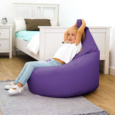 HAPPERS Puff Infantil Lila - Asiento Versátil Interior/Exterior HAPPERS Puff Infantil Lila - Asiento Versátil Interior/Exterior
