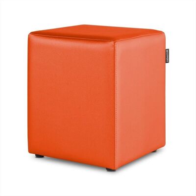 Happers - Puff Cubo Polipiel Naranja 1 Unidad Naranja Happers - Puff Cubo Polipiel Naranja 1 Unidad Naranja