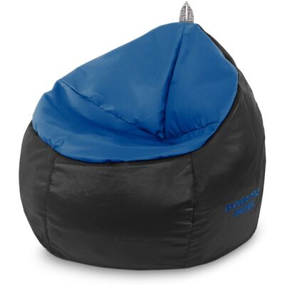 Happers - Puff Gamer Junior Polipiel Interior Azul Azul Happers - Puff Gamer Junior Polipiel Interior Azul Azul