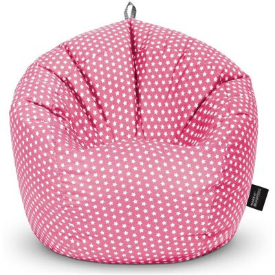Happers - Puff Pelota Estampado Stars Rosa Happers - Puff Pelota Estampado Stars Rosa