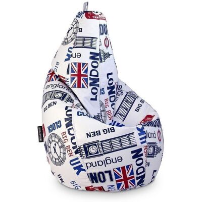 Puff Pera Polipiel London Happers Xxl Puff Pera Polipiel London Happers Xxl
