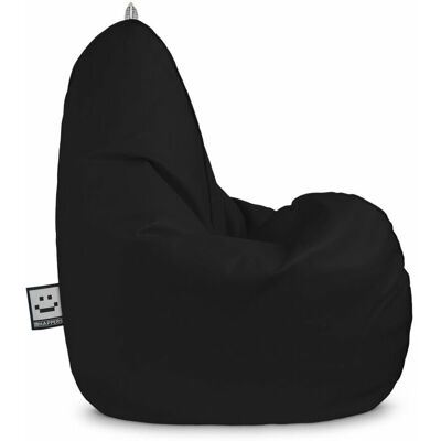 Puff Happers Cuero Sintético Negro - Cómodo, Ligero y Resistente - Puff Puff Happers Cuero Sintético Negro - Cómodo, Ligero y Resistente - Puff