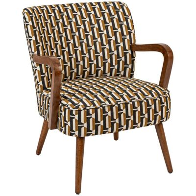 Atmosphera - Sillón Chiara Beige Y Negro Créateur D'Intérieur Atmosphera - Sillón Chiara Beige Y Negro Créateur D'Intérieur