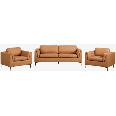 Sklum - Soren - Camel - Sofa set Sklum - Soren - Camel - Sofa set