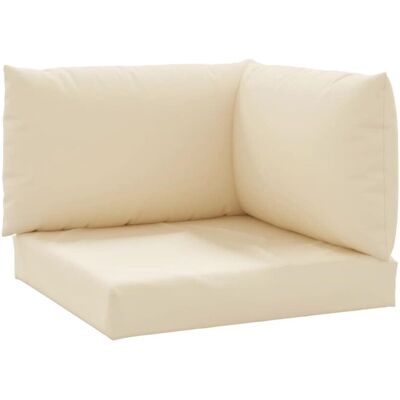 Conjunto 3 Cojines para palets tela Oxford beige - Pallet cushions Conjunto 3 Cojines para palets tela Oxford beige - Pallet cushions