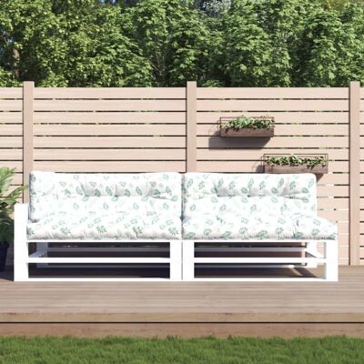 Conjunto de Cojines de Jardín VIDAXL - Estampado de Hojas, Impermeable, 120x80 cm Conjunto de Cojines de Jardín VIDAXL - Estampado de Hojas, Impermeable, 120x80 cm