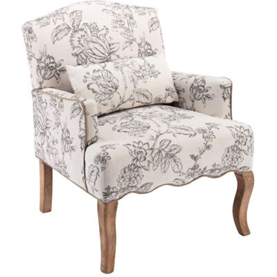 Wahson Office Chairs - Sillón De Lino Sillón Sofá Individual Estampado Con Motivos Florales Sillón De Ocasión Retro Reclinable Para Salón Dormitorio, Beige, Wahson Wahson Office Chairs - Sillón De Lino Sillón Sofá Individual Estampado Con Motivos Florales Sillón De Ocasión Retro Reclinable Para Salón Dormitorio, Beige, Wahson