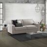 Talamo Italia - Sofa cama Abigail, Gran Sofá de 2 plazas, 100% Made in Italy, Sofá de salón con apertura giratoria, en tela acolchada, con