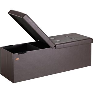 Deuba Casaria® Baúl De Almacenaje Y Banco 2en1 Plegable Asiento Acolchado Xl-131l O L-100l - Color A Elegir Xl - Marrón Deuba Casaria® Baúl De Almacenaje Y Banco 2en1 Plegable Asiento Acolchado Xl-131l O L-100l - Color A Elegir Xl - Marrón