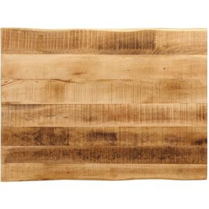 Tablero De Mesa Borde Natural Madera Maciza Mango 80x60x2,5 Cm Vidaxl Tablero De Mesa Borde Natural Madera Maciza Mango 80x60x2,5 Cm Vidaxl