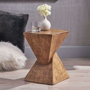 UNHO Mesa Auxiliar Sofá De Efecto Madera Mesita De Sofá Para Salón Dormitorio 46 X 31 X 31 Cm UNHO Mesa Auxiliar Sofá De Efecto Madera Mesita De Sofá Para Salón Dormitorio 46 X 31 X 31 Cm