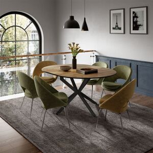 Vicco - Mesa de comedor redonda extensible - Mesa de comedor Vicco - Mesa de comedor redonda extensible - Mesa de comedor