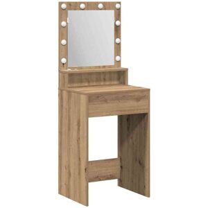 vidaXL Espejo de madera de roble - 50x41x135 cm vidaXL Espejo de madera de roble - 50x41x135 cm