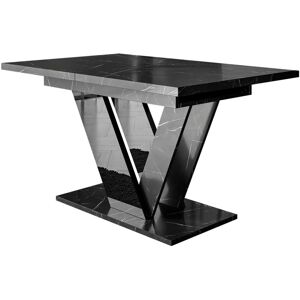 MOBILIER1 Goodyear 131 - Mármol negro - Partículas laminadas - Mesa MOBILIER1 Goodyear 131 - Mármol negro - Partículas laminadas - Mesa
