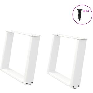 Patas de mesa de consola en forma de U - acero DIY vidaXL Patas de mesa de consola en forma de U - acero DIY vidaXL