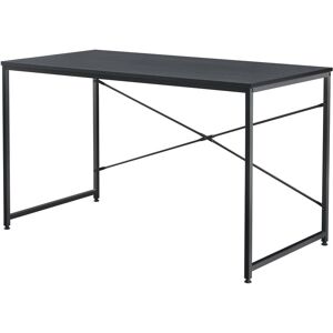 Helloshop26 - Escritorio Ordenador Mesa De Trabajo Metal Y Mdf 120 Cm Negro 030003512 Helloshop26 - Escritorio Ordenador Mesa De Trabajo Metal Y Mdf 120 Cm Negro 030003512