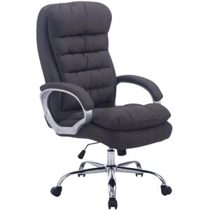 CLP Silla De Oficina Vancouver Xxl En Tela Gris Oscuro CLP Silla De Oficina Vancouver Xxl En Tela Gris Oscuro