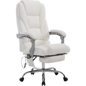CLP Silla De Oficina Pacific Con Función Masaje Blanco CLP Silla De Oficina Pacific Con Función Masaje Blanco