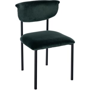 CLP - Gambell - Verde oscuro - Terciopelo - Silla de comedor CLP - Gambell - Verde oscuro - Terciopelo - Silla de comedor