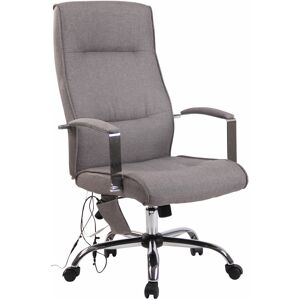 Clp - Silla De Oficina Portland Con Función De Masaje Gris Tela Clp - Silla De Oficina Portland Con Función De Masaje Gris Tela