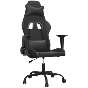 Silla Gaming VIDAXL - Masaje Negra - Silla Gaming Silla Gaming VIDAXL - Masaje Negra - Silla Gaming